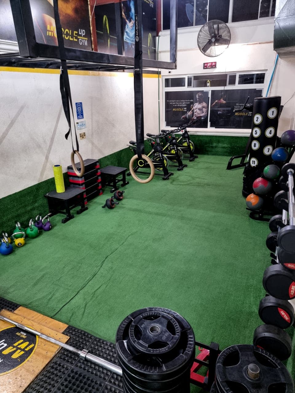 Zona de entrenamiento